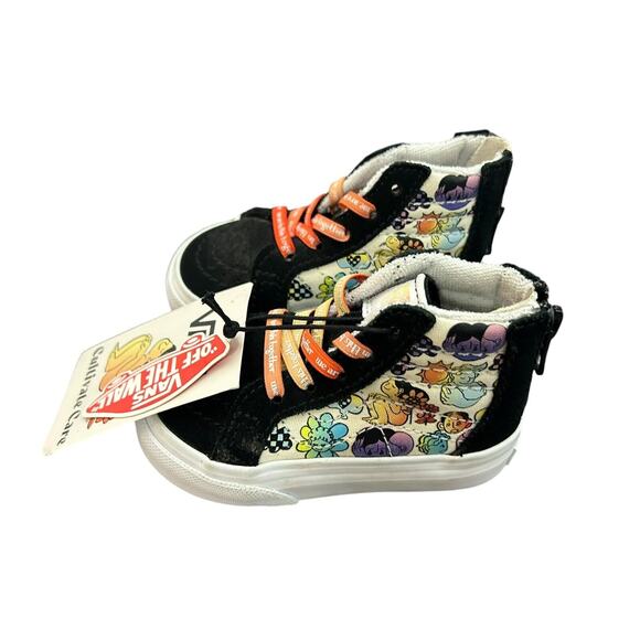 Vans‎ Sneakers Toddler Girl's Size 4 New Sk8-Hi Cultivate Care In This Together - Picture 1 of 5